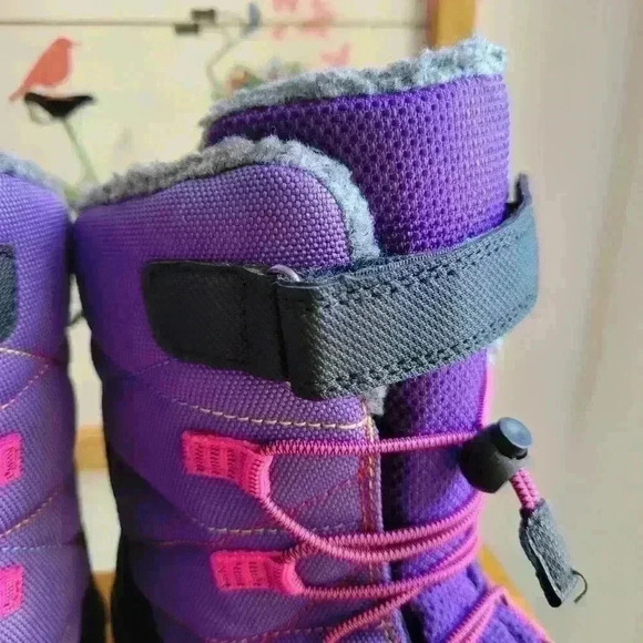 Kamik Jace Snow Boot - Girls' SZ 7 Waterproofed Protection Purple Color - Picture 9 of 14
